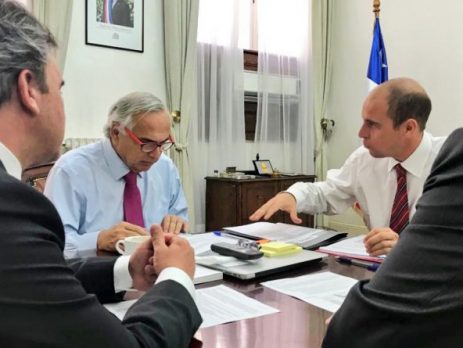 Ministro Chadwick compromete apoyo político del Gobierno al proceso de instalación de la Región de Ñuble (Canal 21 de Ñuble Región)