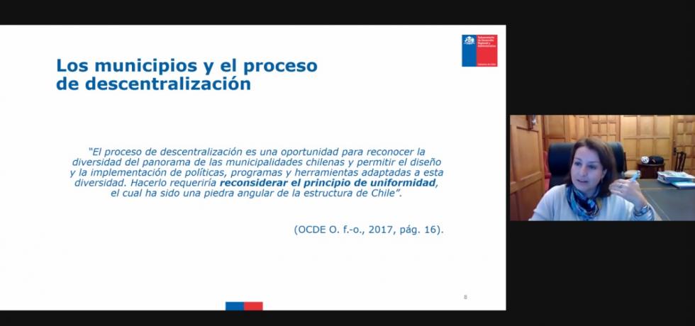 Subsecretaria Troncoso: “Debemos mirar una nueva constitución como una oportunidad para consensuar los cambios que requiere el modelo municipal”