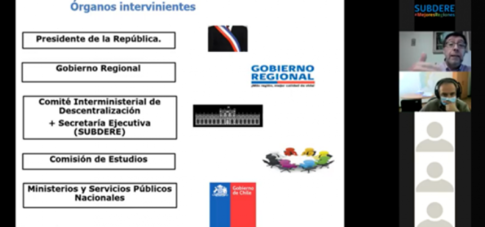 Subdere realiza charla a gobiernos regionales en materia de transferencia de competencias