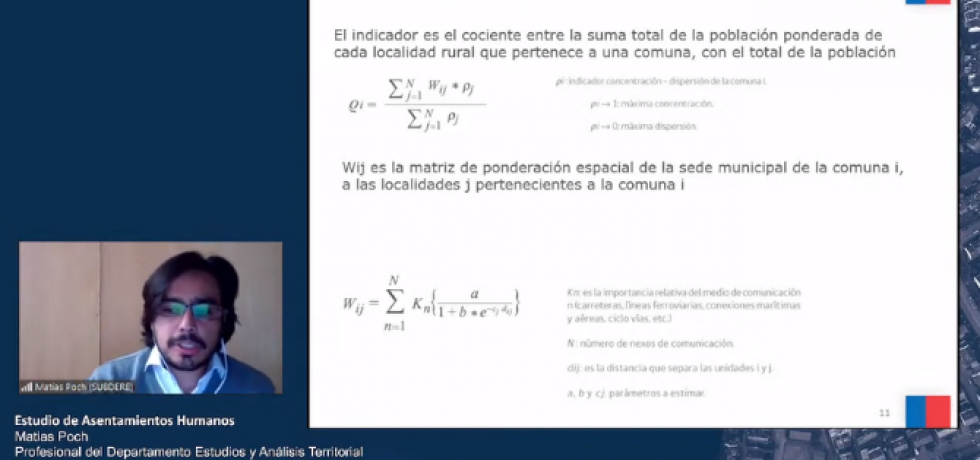 Subdere presenta estudio sobre asentamientos humanos rurales en workshop de SNIT-IDE